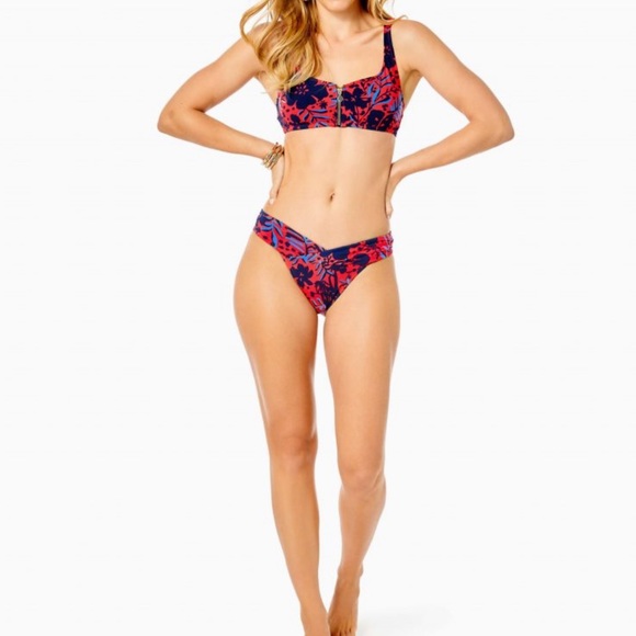 Lilly Pulitzer Obie bikini top and Trey bikini bottom - Picture 4 of 9